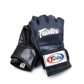 Gloves MMA Fairtex FGV12 Blue Black "Ultimate Combat"